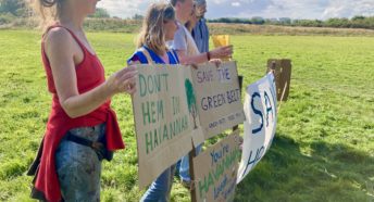 Protesting at Havannah